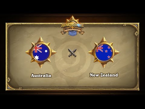 Австралия vs Новая Зеландия | Australia vs New Zealand | Hearthstone Global Games (02.06.2017)