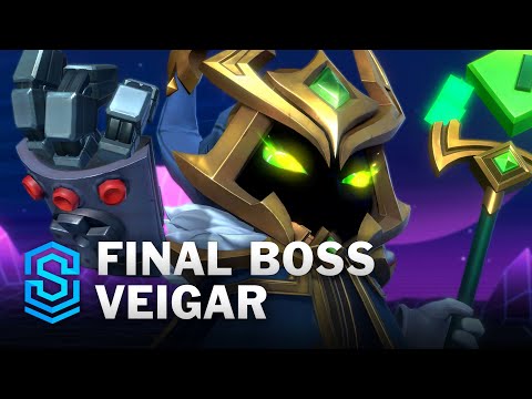 Final Boss Veigar Wild Rift Skin Spotlight