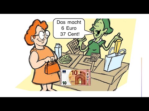 Wie viel Geld gibt es zurück? Rückgeld berechnen im Zahlenraum bis 100 (2. Klasse)