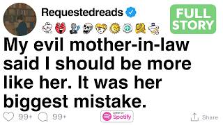 Download lagu Ibu mertua saya yang jahat mengatakan saya harus lebih mirip dengannya. Itu adalah kesalahan terbesarnya. [KISAH LENGKAP] mp3
