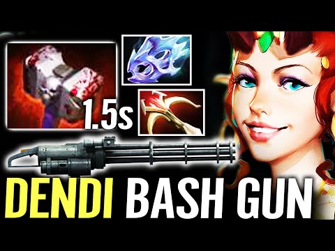 🔥 DENDI Enchantress WTF BASH GUN — 1600 Range Moonshard + Daedalus MAX AS IMPETUS Dota 2 Pro