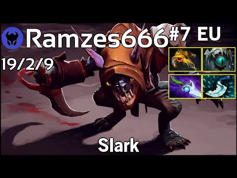 Ramzes666 plays Slark!!! Dota 2 7.22