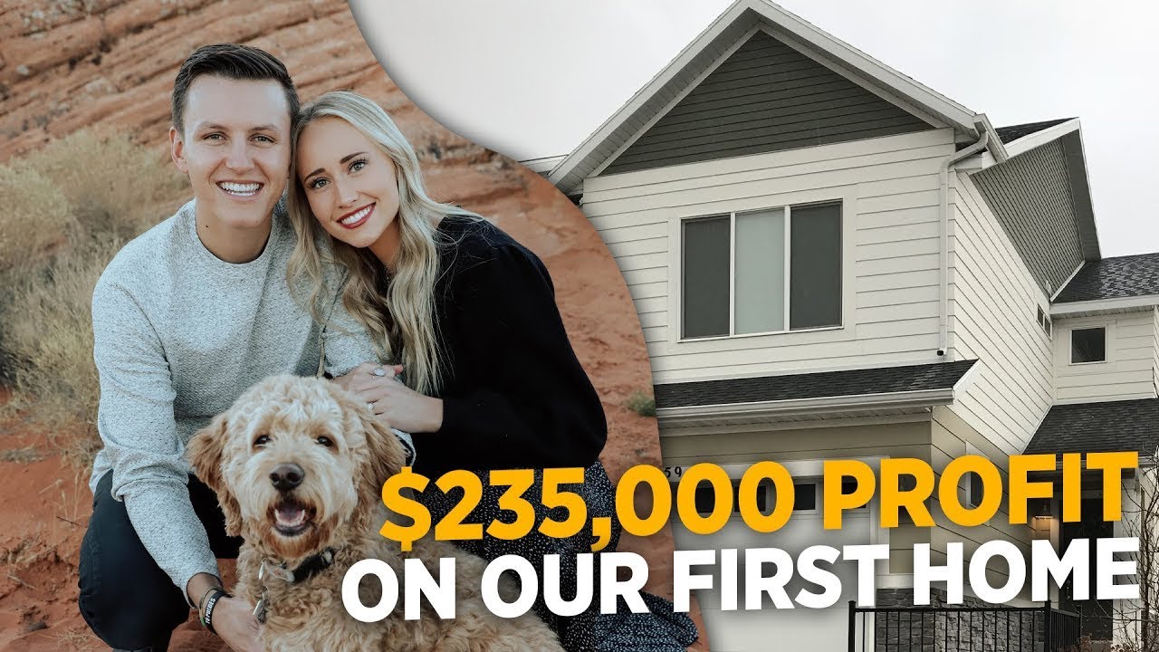 How We PROFITED $235,000 on Our First Home!!