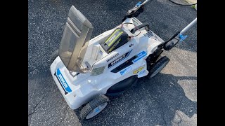 Power a Hart 40V mower with a Ryobi Battery!