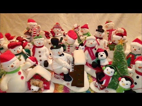 Every Hallmark Singing Snowmen