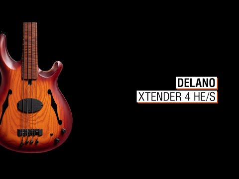 Delano Xtender 4 HE/S - Mensinger Joker B 4p Fretless 30"