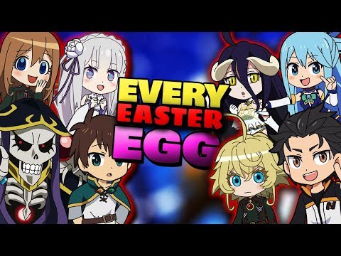 Every Easter Egg In Isekai Quartet! Subtle OVERLORD, KONOSUBA, RE:Zero & YOUJO SENKI References