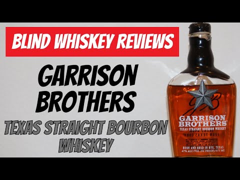 Garrison Brothers -Texas Straight Bourbon Whiskey- Blind Review!