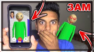 DO NOT FACETIME BALDI'S BASIC WHEN SPINNING A FIDGET SPINNER AT 3AM!! BALDI CAME TO MY HOUSE AT 3AM!