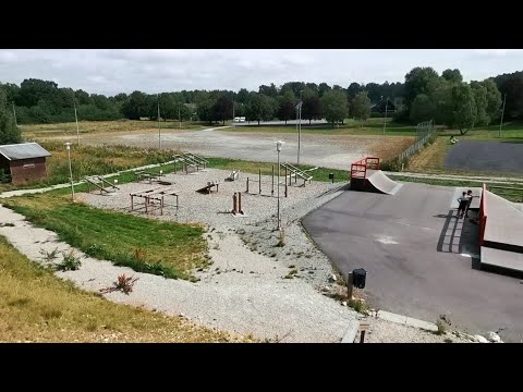 LEK- och SKATEPARKEN Sanden @ Bräkne-Hoby - 200810 - Ronneby (Aktivitetsparken i Hoby) - Huawei P30