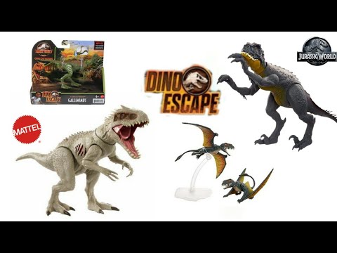 New Jurassic world dino escape reveals Indominus rex, Scorpius rex and more