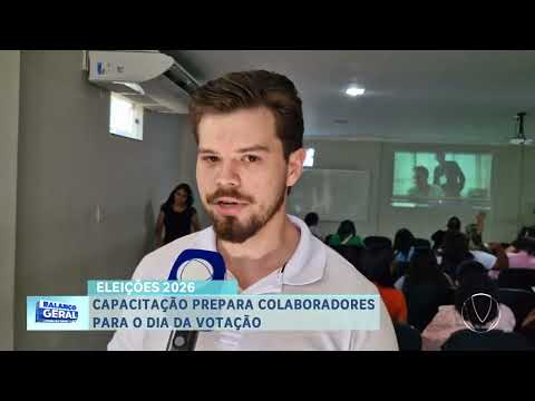 ELEIÇÕES 2026: CAPACITAÇÃO PREPARA COLABORADORES PARA O DIA DA VOTAÇÃO