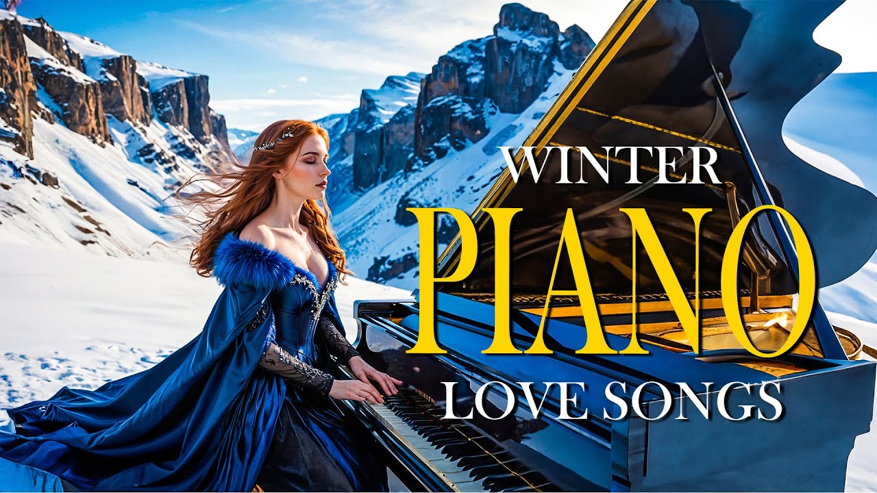 200 Most Beautiful Winter Piano Pieces Ever - Warm Romantic Relaxing Love Songs Collection