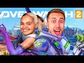 SIMON & TALIA'S FIRST GAME ON OVERWATCH 2 TOGETHER