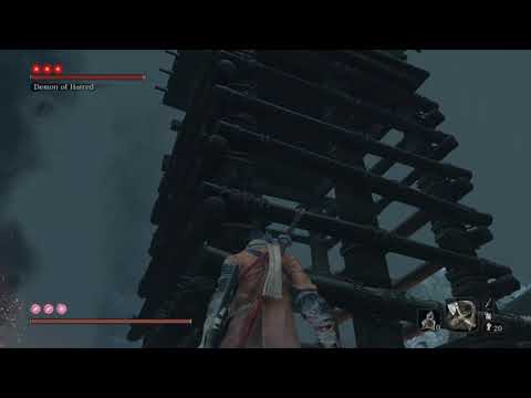 Sekiro vs Demon of Hatred (Extreme cheese post 1.04 patch)