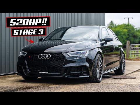 FIRST DRIVE IN A 520BHP AUDI S3 **HYBRID TURBO**