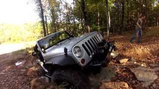 Built Jeep Wrangler JK Takes On A Harder Trail Head