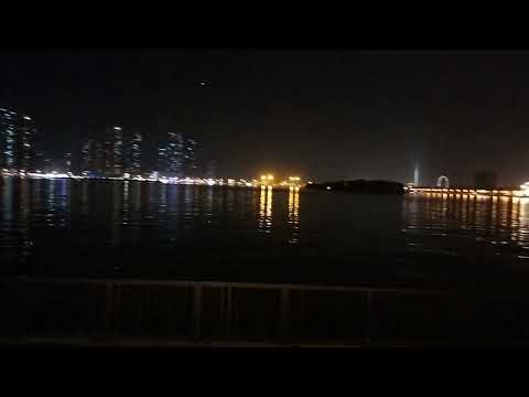 Amazing view at Sharjah beach