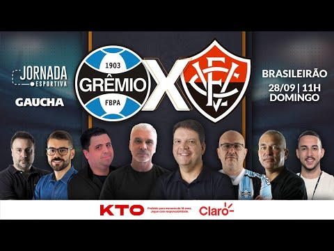 GRÊMIO 3X1 VITÓRIA | BRASILEIRÃO | JORNADA DIGITAL | 28/09/2025