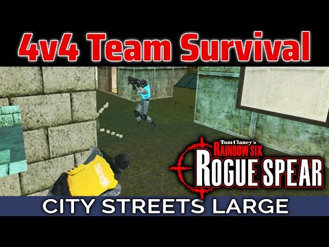Rogue Spear 4v4 Multiplayer - City Streets Large [2022]
