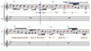 Hello - Bb Tenor/Soprano Sax Sheet Music  [ Adele ]