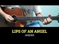 Download Lips Of An Angel Hinder Easy Guitar Tutorial With Chords And Lyrics Mp3 Song