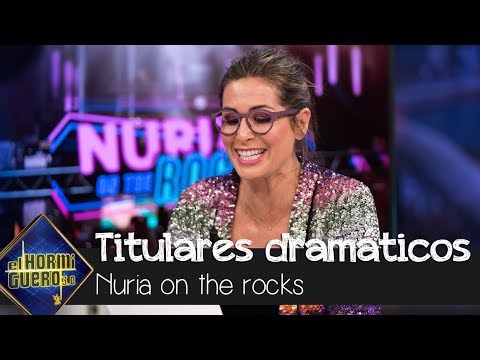 Nuria Roca repasa los titulares más dramáticos para despedir el año - El Hormiguero 3.0