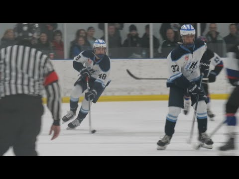 Matthew Schaefer of the U16 Halton Hurricanes vs the Southern Tier Admirals