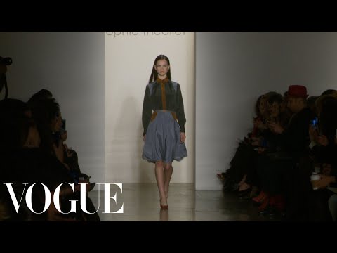 Sophie Theallet Ready to Wear Fall 2013 Vogue Fashion Week Runway Show