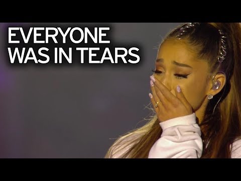 Ariana Grande - Somewhere Over The Rainbow - One Love Manchester Concert #Live