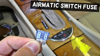 MERCEDES W211 AIRMATIC CONTROL SWITCH FUSE