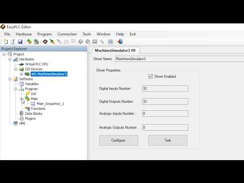 How To: Machines Simulator and PLC (Part 2)