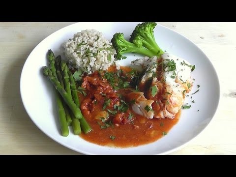 Steamed Fish in Tomato sauce | Healthy recipe