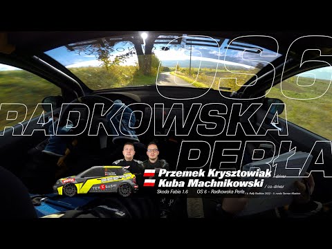 4. Rally Radków - 5. runda Tarmac Masters 2022 - OS 6 Radkowska Perła