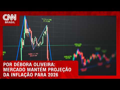 Mercado reduz previsão para o PIB e mantém inflação acima da meta | LIVE CNN