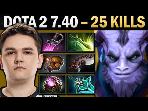 Riki Pro Carry with Disperser and 25 Kills - Dota 2 Gameplay