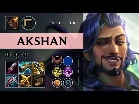 Akshan Top vs Rumble - EUW Grandmaster Patch 25.24