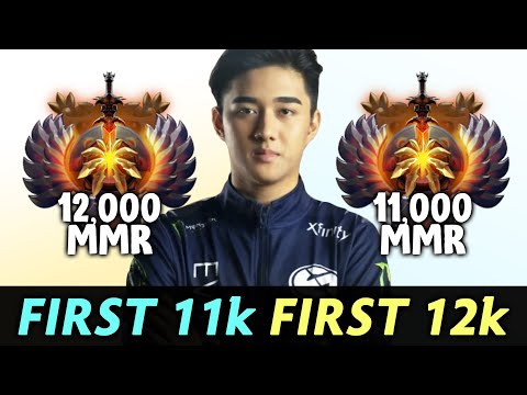 FIRST 12,000 MMR and FIRST 11,000 MMR in same team