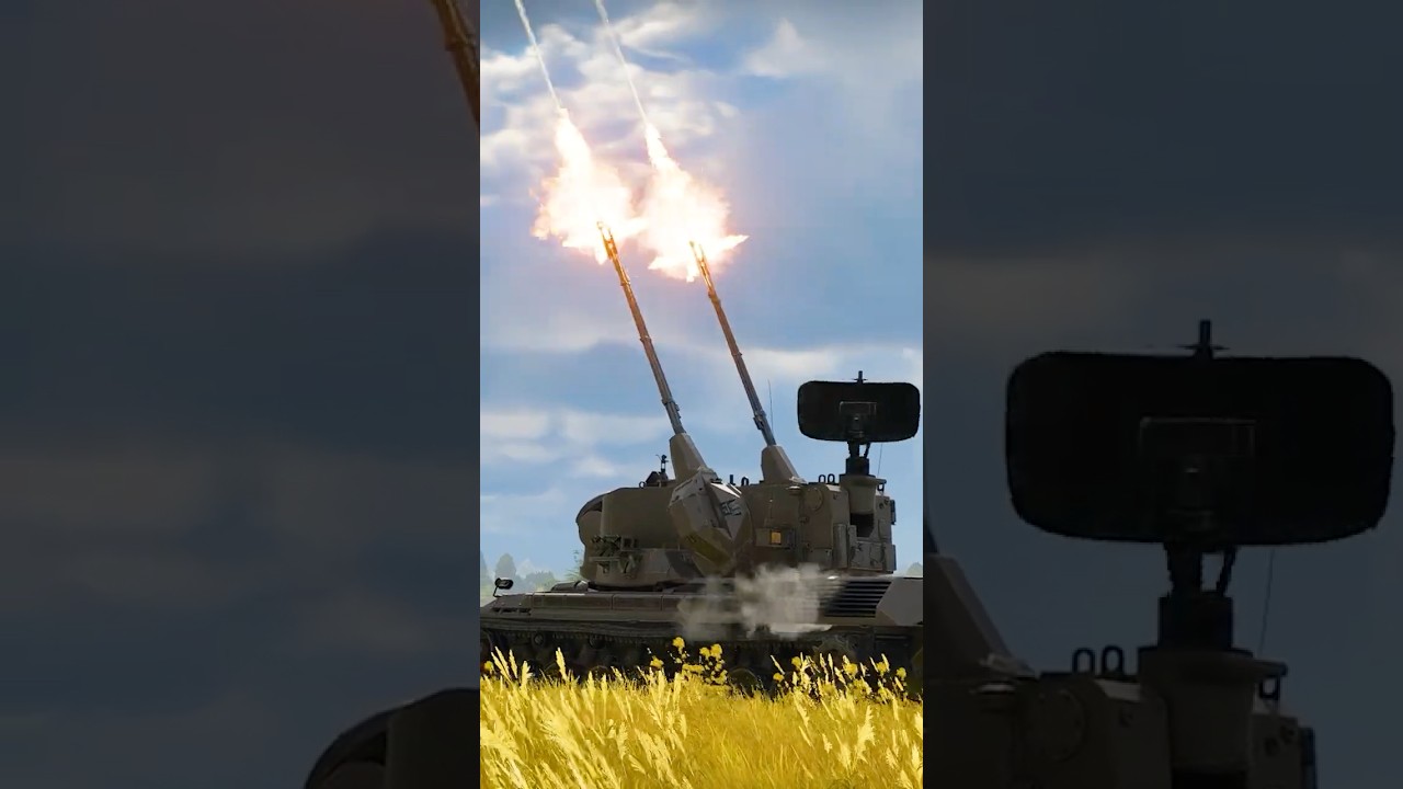 Type 87 SPAAG absolutely shreds that A-4 Skyhawk!