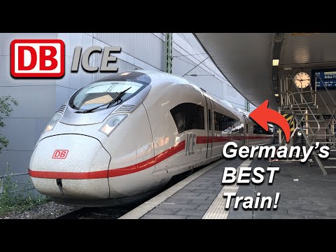 What Makes Germany's BRAND NEW High Speed Train Its BEST? DB's ICE 3neo!