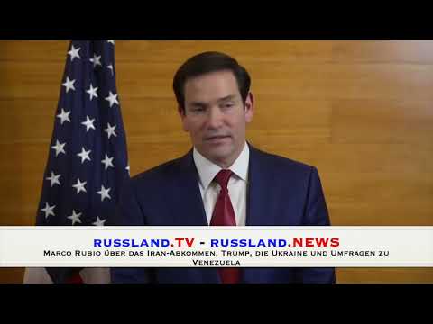 Marco Rubio über das Iran Abkommen, Trump, die Ukraine und Umfragen zu Venezuela