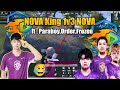 NOVA King 1v3 Nova Esports In PMGC Scrims Ft AyogiGamer Reaction