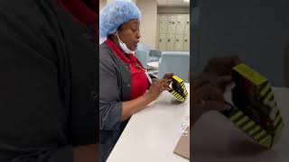 nurse try the 1 spicy hot chip challenge