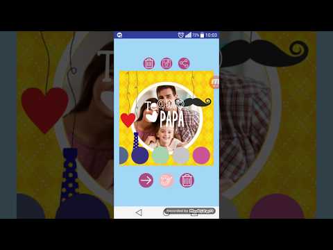 Fathers Day Personalized Greeting Card Video