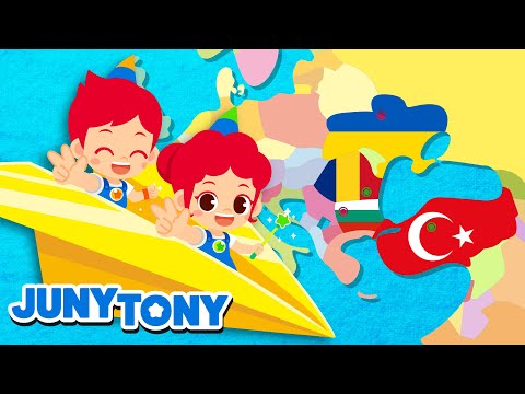 *NEW* World Capital Song 3 🌎 Learn the Capitals of the World! | Songs for Kids | JunyTony