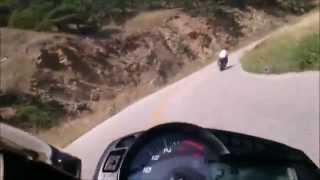 preview picture of video 'ZX6R 636 2014 - Canyon Ride @ Kastoria - Amyntaio'