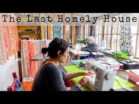 Finishing QUILT BLOCKS - an afternoon in the sewing room with Kate and Anna #23/11