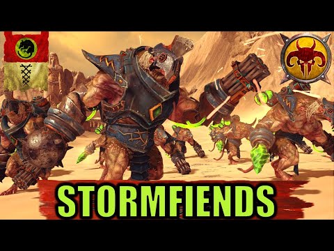 STORMFIENDS & DOOMBULLS – Skaven vs. Beastmen – Total War Warhammer 2
