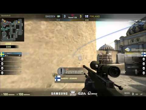 King Of Nordic S03E06 - Highlight - Sweden-Finland - Swing and a miss