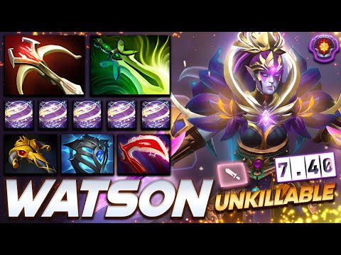 [7.40] Templar Assassin Unkillable Action - Dota 2 Pro Gameplay [Watch & Learn]